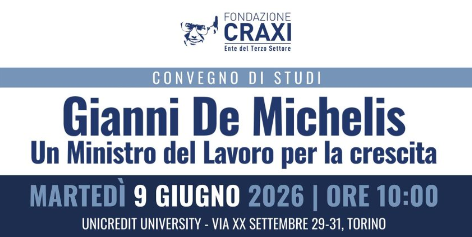 Gianni De Michelis – Un Ministro del Lavoro per la crescita
